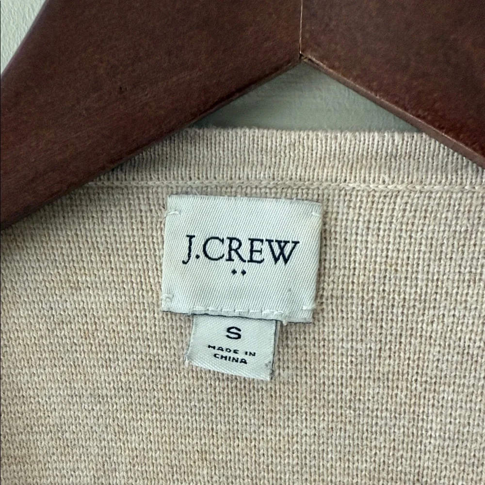J. Crew Juliette Collarless Sweater Blazer Open Cardigan - Picture 3 of 8
